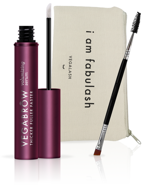 vegaBROW Volumizing Serum + FREE Brow Gift Set!